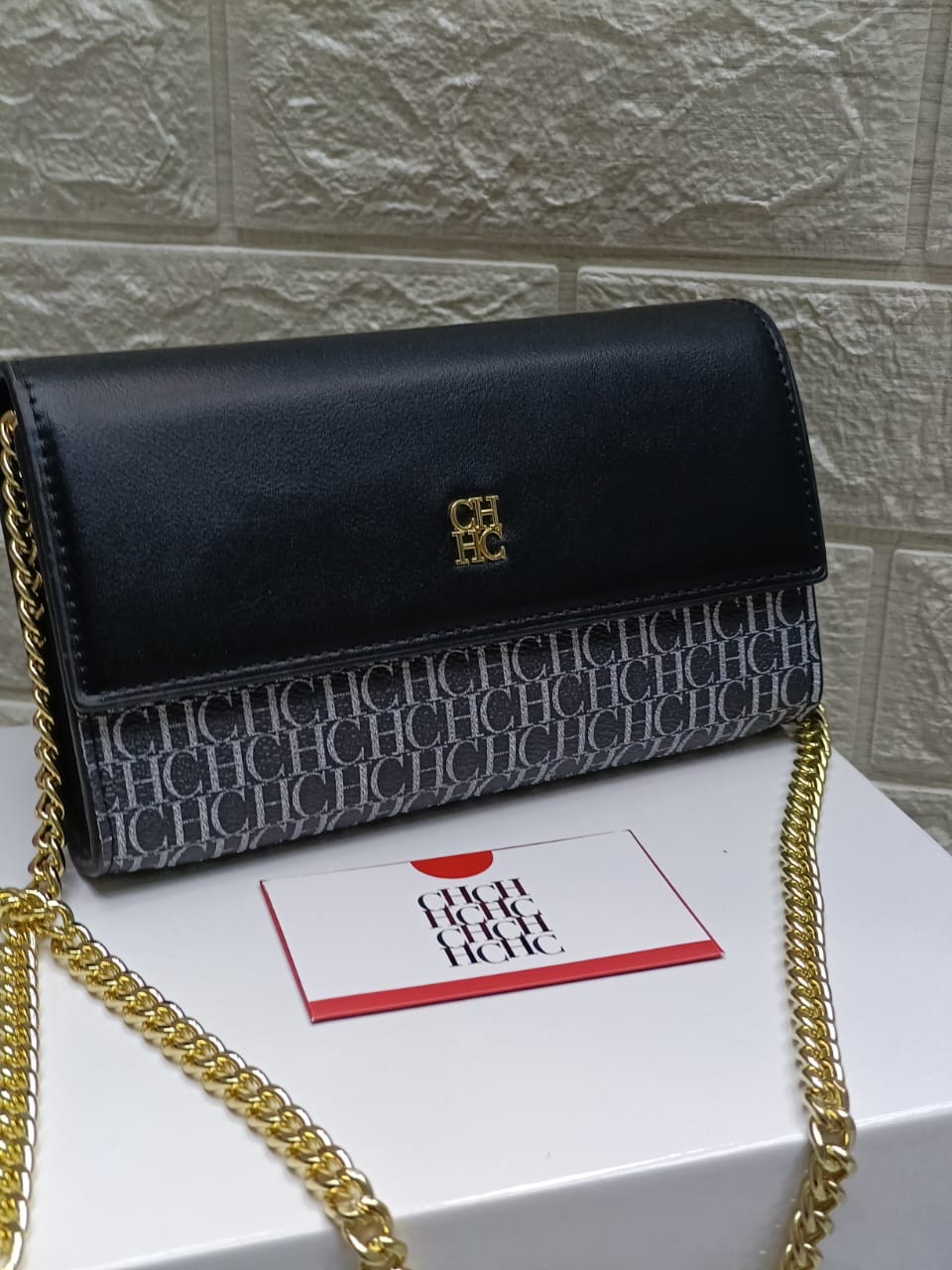 CAROLNA HERERA Leather mini bag 20*12CM
