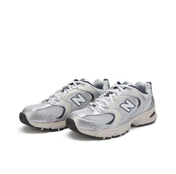 New Balance Ivory Mesh Low-top Running Sneakers