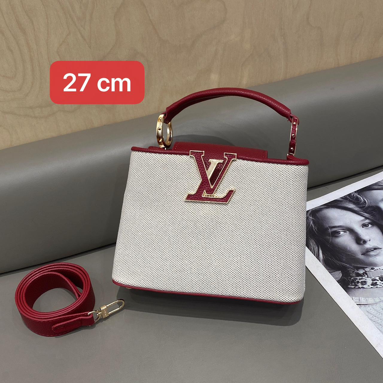 LV Capucines Top Handle Bag 27cm