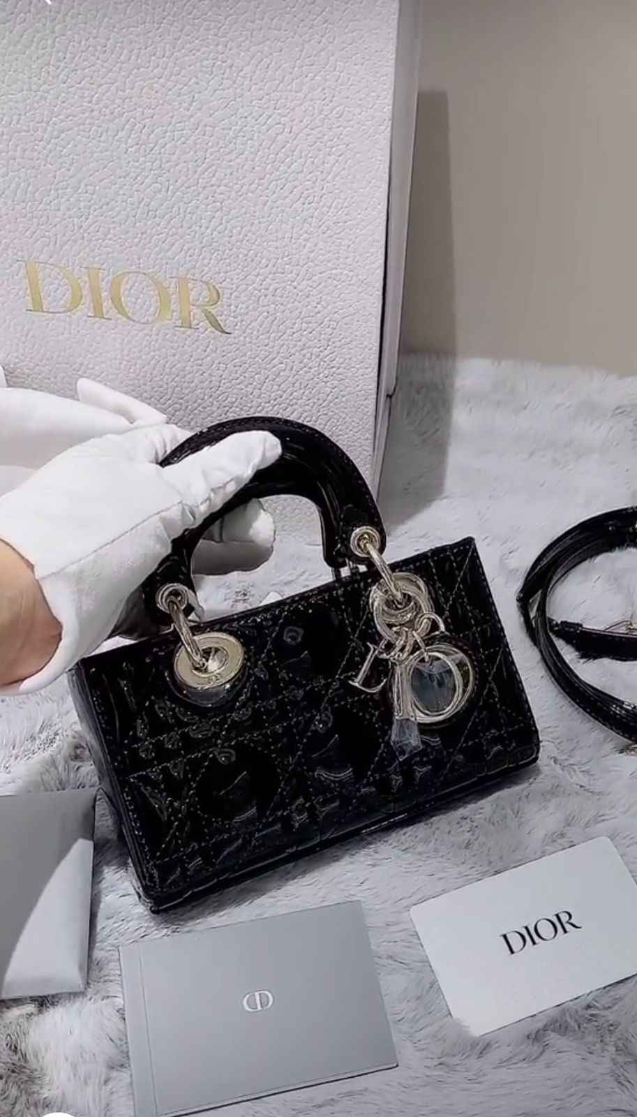CD Lady Dior Cannage Bag