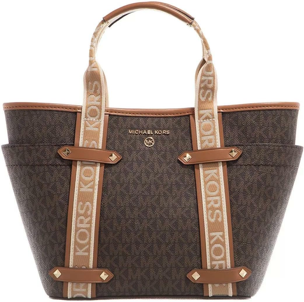 𝐌𝐢𝐜𝐡𝐥 𝐊𝐫𝐬 Women Brown Casual Tote Bag