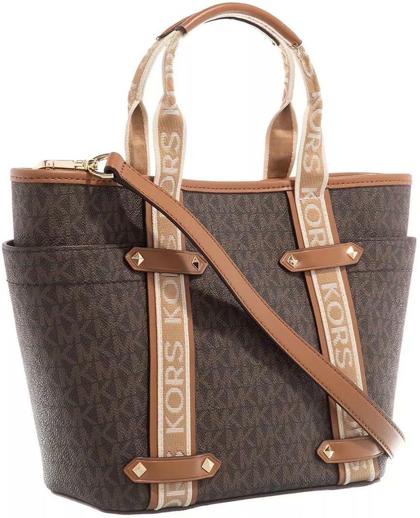 𝐌𝐢𝐜𝐡𝐥 𝐊𝐫𝐬 Women Brown Casual Tote Bag