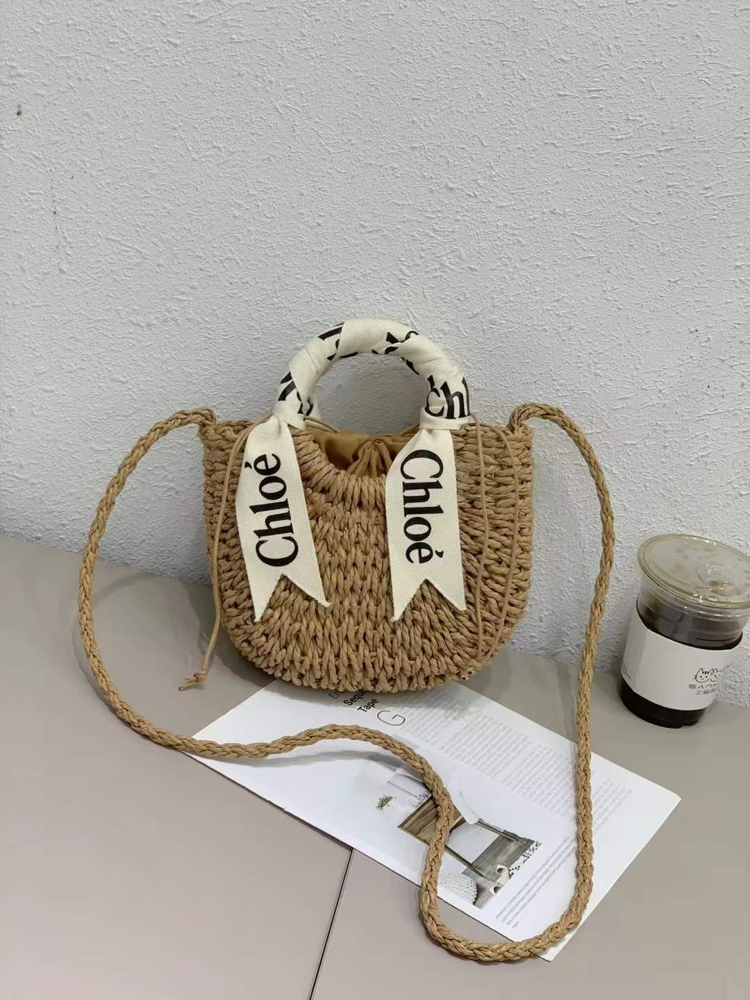 Chic Straw Beach Women Handbag