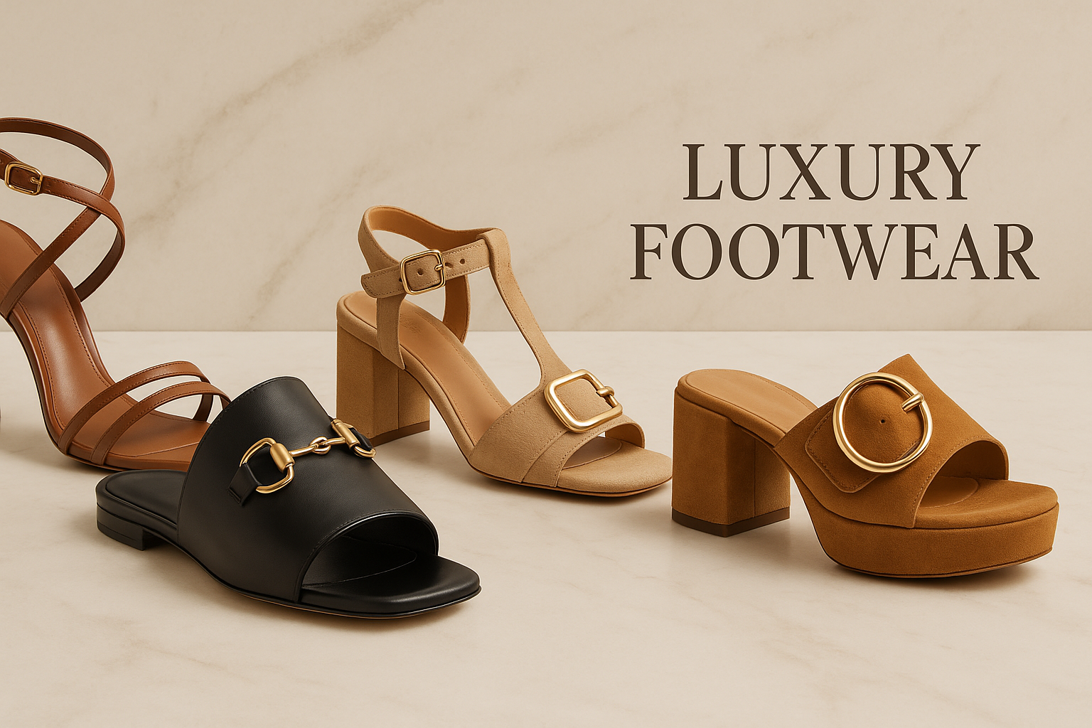 keep branded sandals like gucci, louis vuiton