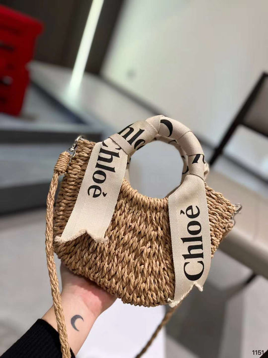 Chic Straw Beach Women Handbag